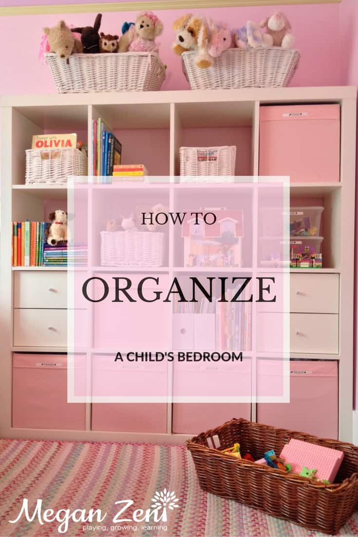 organizing a child's bedroom