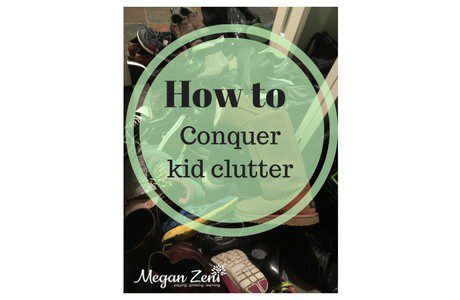 how to declutter when you have kids