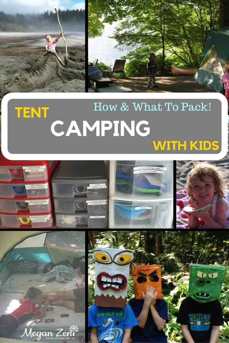 Camping With Kids Checklist - Megan Zeni