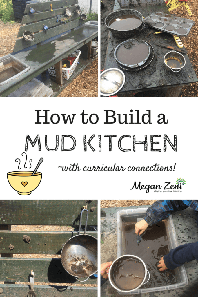 How To build a mud kitchen